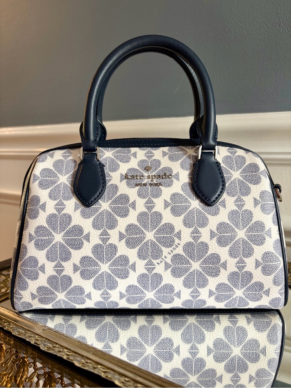 Kate Spade Small Dolly Duffle Bag in Spade Flower